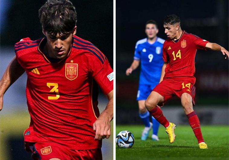 La España sub17 de los malagueños Izan Merino y Dani Muñoz se quedan